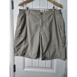 RedHead Mens Cargo Shorts Gray Size 40 Elastic Waist Hiking Outdoor RHS20-7660SH